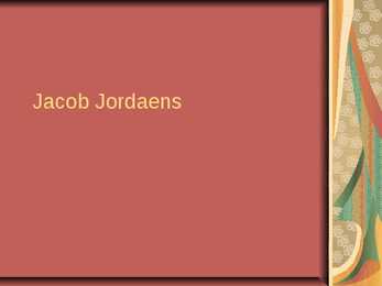 Jacob Jordeans