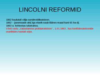 Abraham Lincoln #10