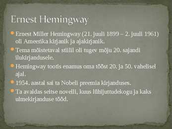 Maailmakirjandus 1920-- 1930-aastatel #13