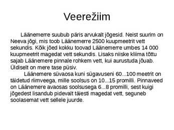 Läänemeri #5