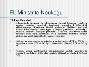 Euroopa Liidu institutsioonid #18