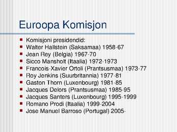 Euroopa Liidu institutsioonid #22