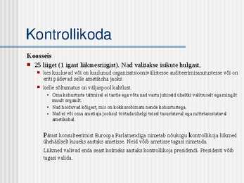 Euroopa Liidu institutsioonid #25