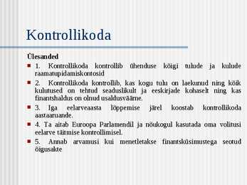 Euroopa Liidu institutsioonid #26