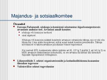 Euroopa Liidu institutsioonid #31