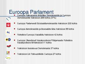 Euroopa Liidu institutsioonid #6