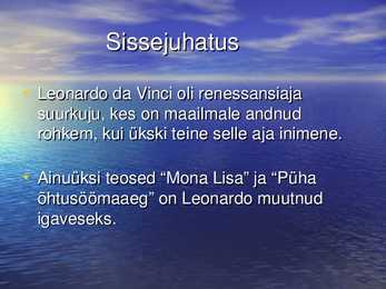 Leonardo da Vinci #2