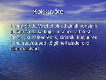 Leonardo da Vinci #12