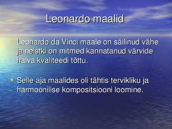 Leonardo da Vinci #8
