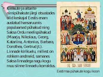 Vaimuelu Eestis varauusajal #8