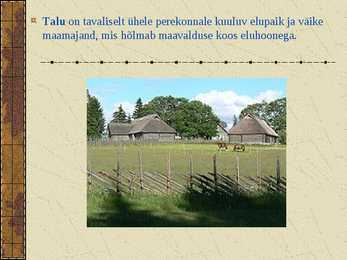 Mõis ja talu #10