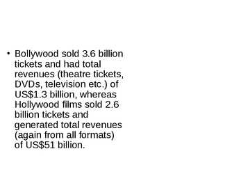India-Demography and Bollywood #11