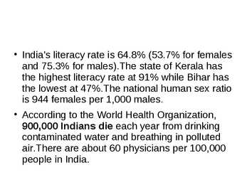 India-Demography and Bollywood #6