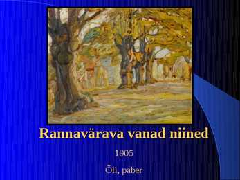Paul Burman elu ja maalid #27