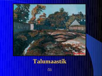 Paul Burman elu ja maalid #8