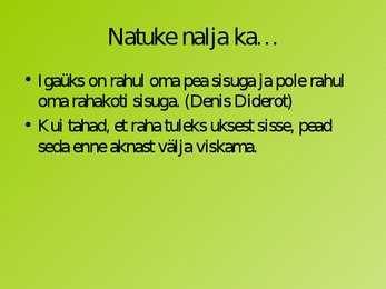 Raha ajalugu esitlus #10