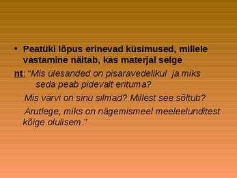 Õppevara analüüs-powerpoint #8
