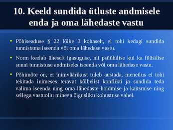 Printsiibid #12