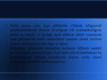 Printsiibid #27