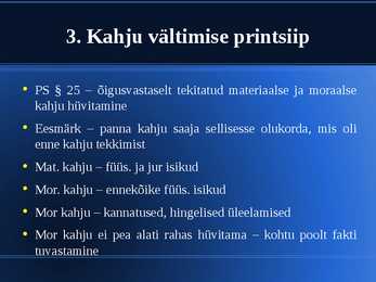 Printsiibid #4