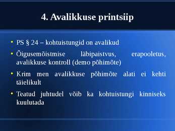 Printsiibid #5