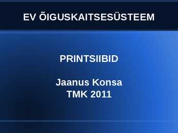 Printsiibid