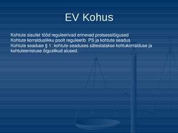 EV Õiguskaitsesüsteem #2