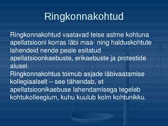 EV Õiguskaitsesüsteem #11