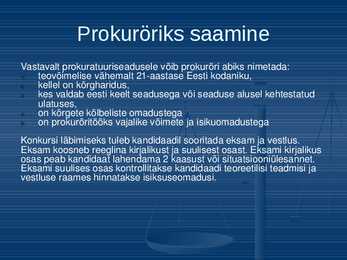 EV Õiguskaitsesüsteem #19