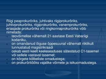 EV Õiguskaitsesüsteem #20