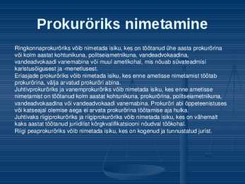 EV Õiguskaitsesüsteem #21