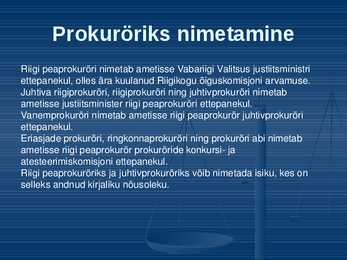 EV Õiguskaitsesüsteem #22