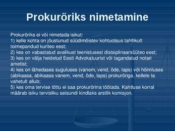 EV Õiguskaitsesüsteem #23
