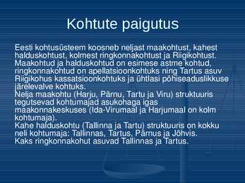 EV Õiguskaitsesüsteem #4