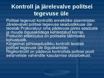 EV Õiguskaitsesüsteem #32