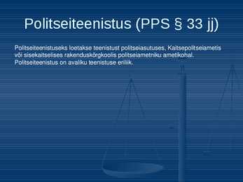 EV Õiguskaitsesüsteem #33