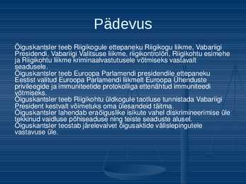 EV Õiguskaitsesüsteem #43