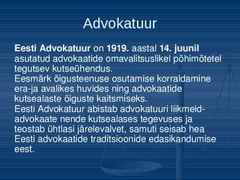 EV Õiguskaitsesüsteem #60