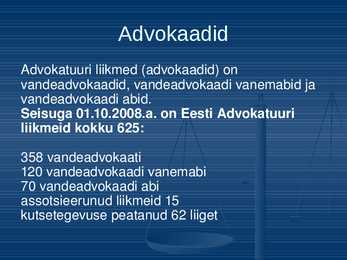EV Õiguskaitsesüsteem #62
