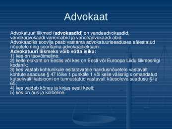 EV Õiguskaitsesüsteem #70
