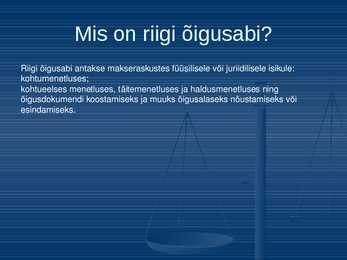 EV Õiguskaitsesüsteem #74