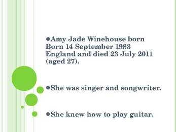Amy Winehouse inglise keelne #2
