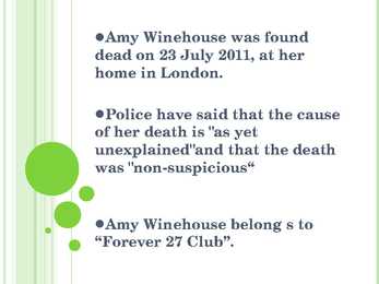 Amy Winehouse inglise keelne #4