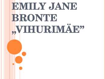 E J Bronte-Vihurimäe-esitlus