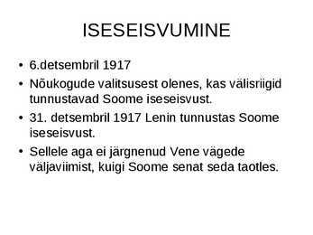Soome kahe maailmasõja vahelisel ajal #2