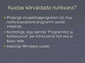 Nuhkvarad #4