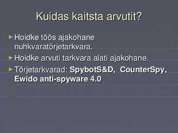 Nuhkvarad #5