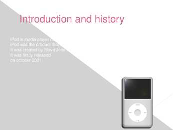 The iPod Revolution Presentsioon PowerPoint #2