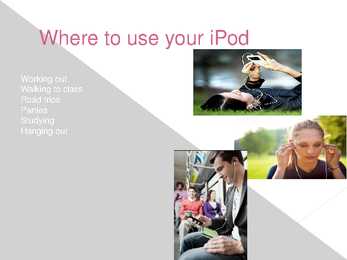 The iPod Revolution Presentsioon PowerPoint #6