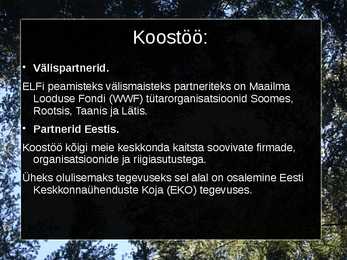 Eesti looduskaitse fond #9